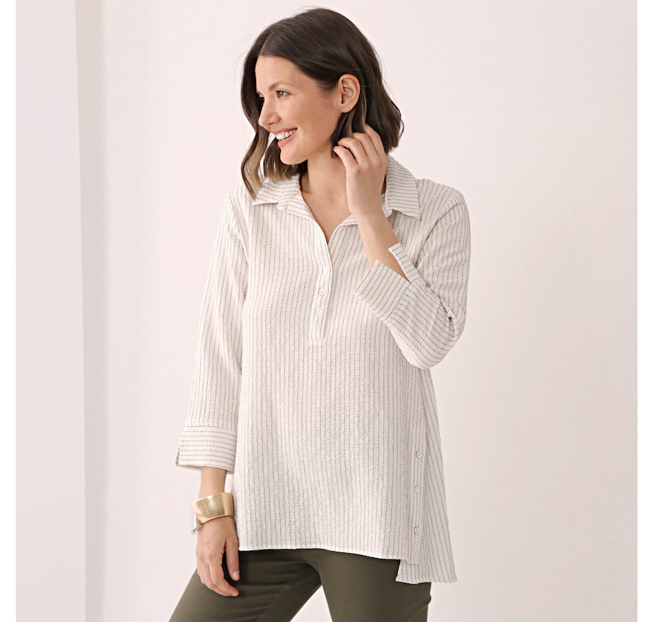 Image 486338_COD.jpg , Product 486-338 / Price $34.33 , MarlaWynne Running Stitch Shirt from MarlaWynne Fashions on TSC.ca's Clothing & Shoes department