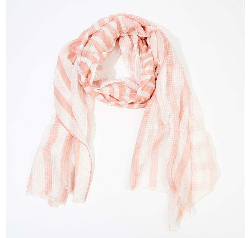 Image 486339_DBS.jpg, Product 486-339 / Price $19.33, MarlaWynne Shibori Stripe Scarf from Wynnelayers on TSC.ca's Fashion department