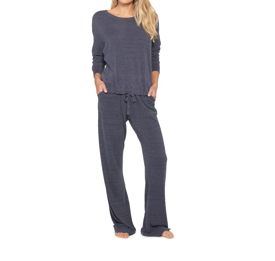 Clothing & Shoes - Pajamas & Loungewear - Loungewear - Barefoot Dreams Cozy  Chic Ultra Lite Slouchy Pullover - Online Shopping for Canadians