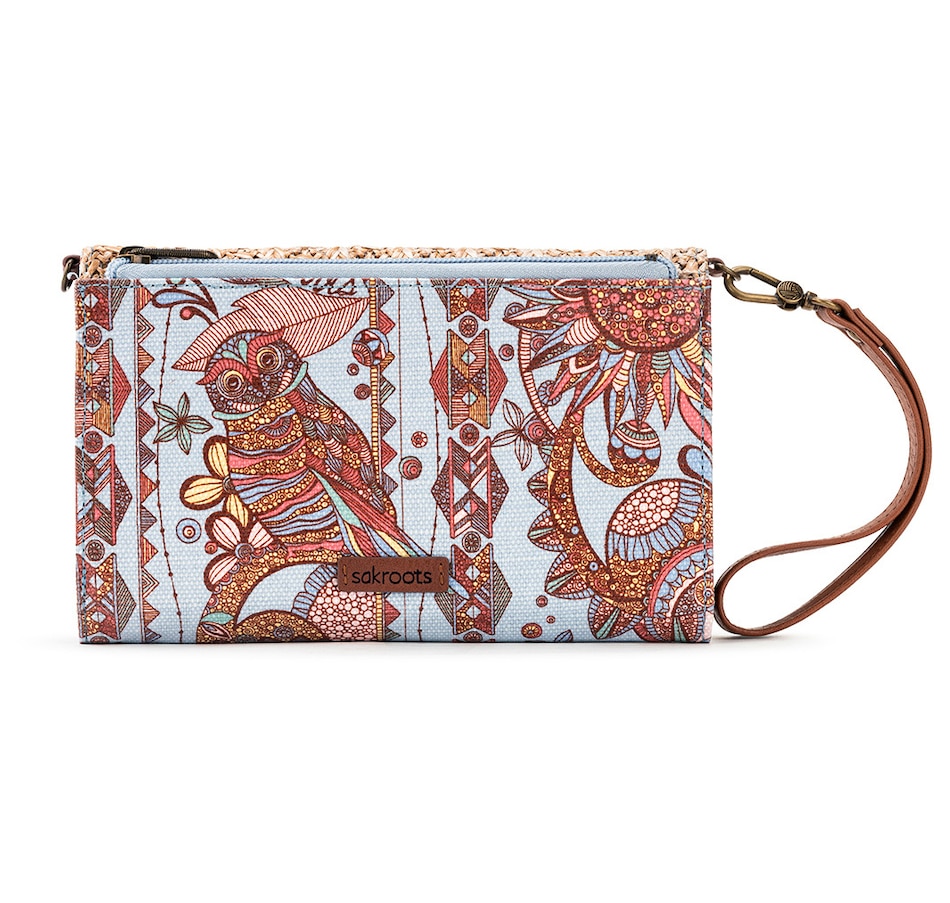 Image 486404_ALTMORE2.jpg, Product 486-404 / Price $19.33, The Sak Sakroots Straw Marin Smartphone Mini Crossbody from The SAK Handbags on TSC.ca's Fashion department