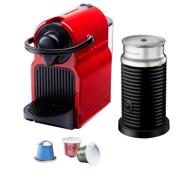 Nespresso Inissia and Aeroccino plus $25 Coffee Credit