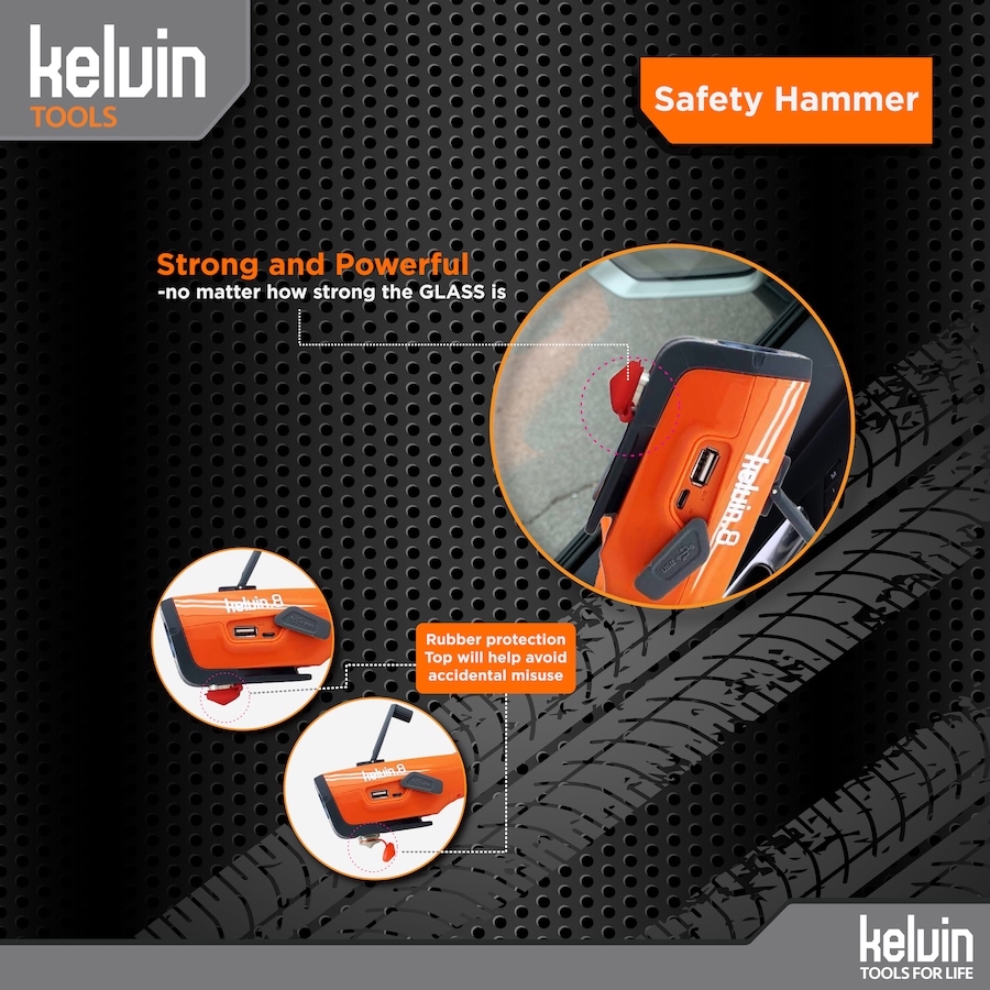 Image 486818_ALTMORE12.jpg, Product 486-818 / Price $59.99, Kelvin Automotive Emergency Multi-Tool from Kelvin on TSC.ca's Home & Garden department