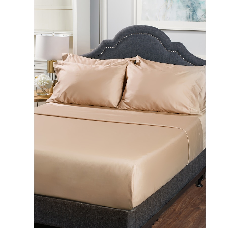 Image 486821_SAN.jpg, Product 486-821 / Price $73.99 - $94.99, Home Suite 1,000-Thread-Count Tri-Blend 6-Piece Cotton Sheet Set from Home Suite on TSC.ca's Home & Garden department