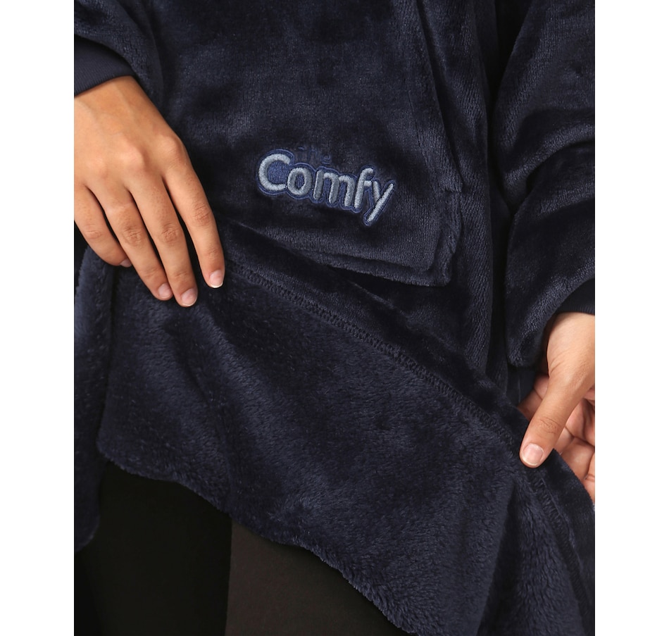 The Comfy Dream Microfiber Hoodie for Adults with Pocket, Heather Purple