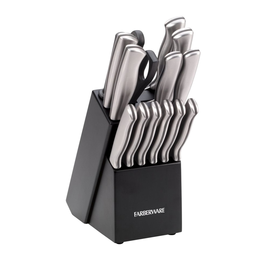 Image 486977.jpg, Product 486-977 / Price $64.99, Farberware 15-Piece Stainless Steel Cutlery Set from Farberware on TSC.ca's Kitchen department