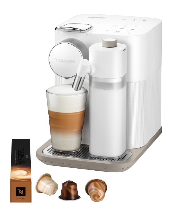 Nespresso shop latte machine