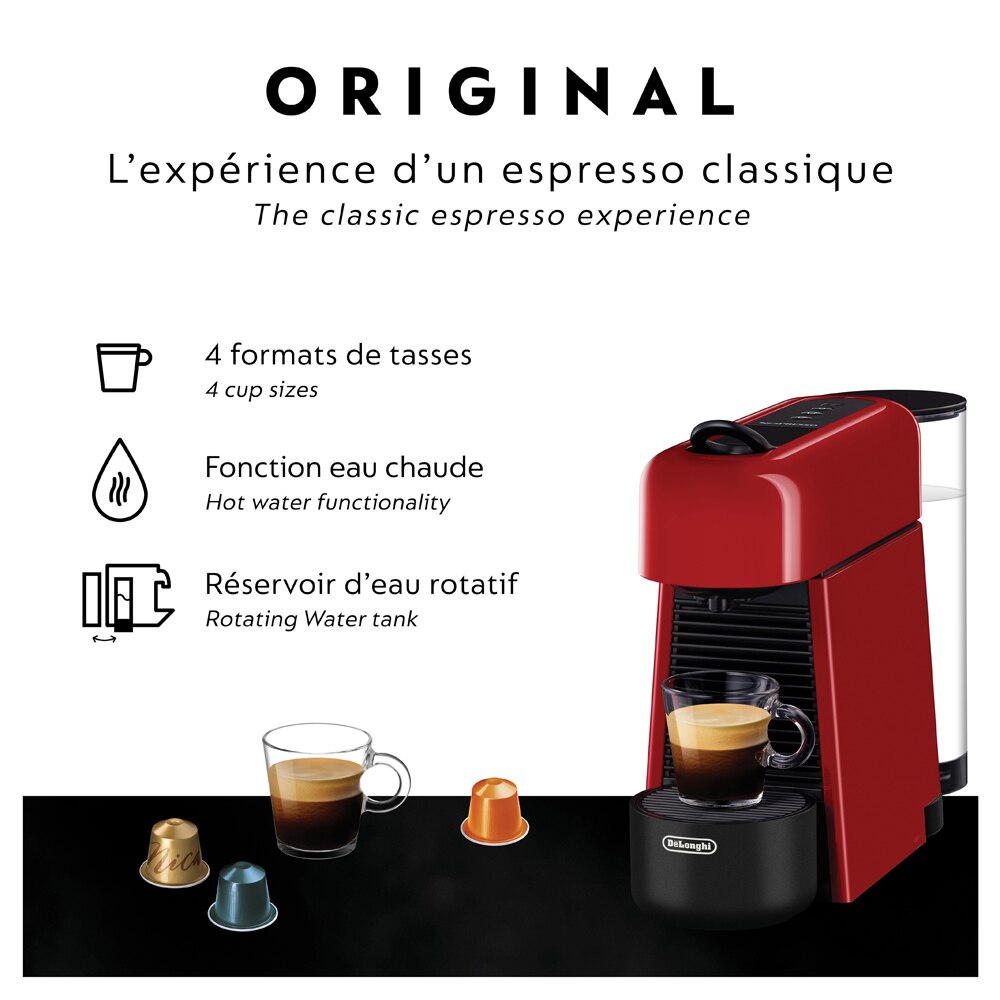 Nespresso hot outlet water