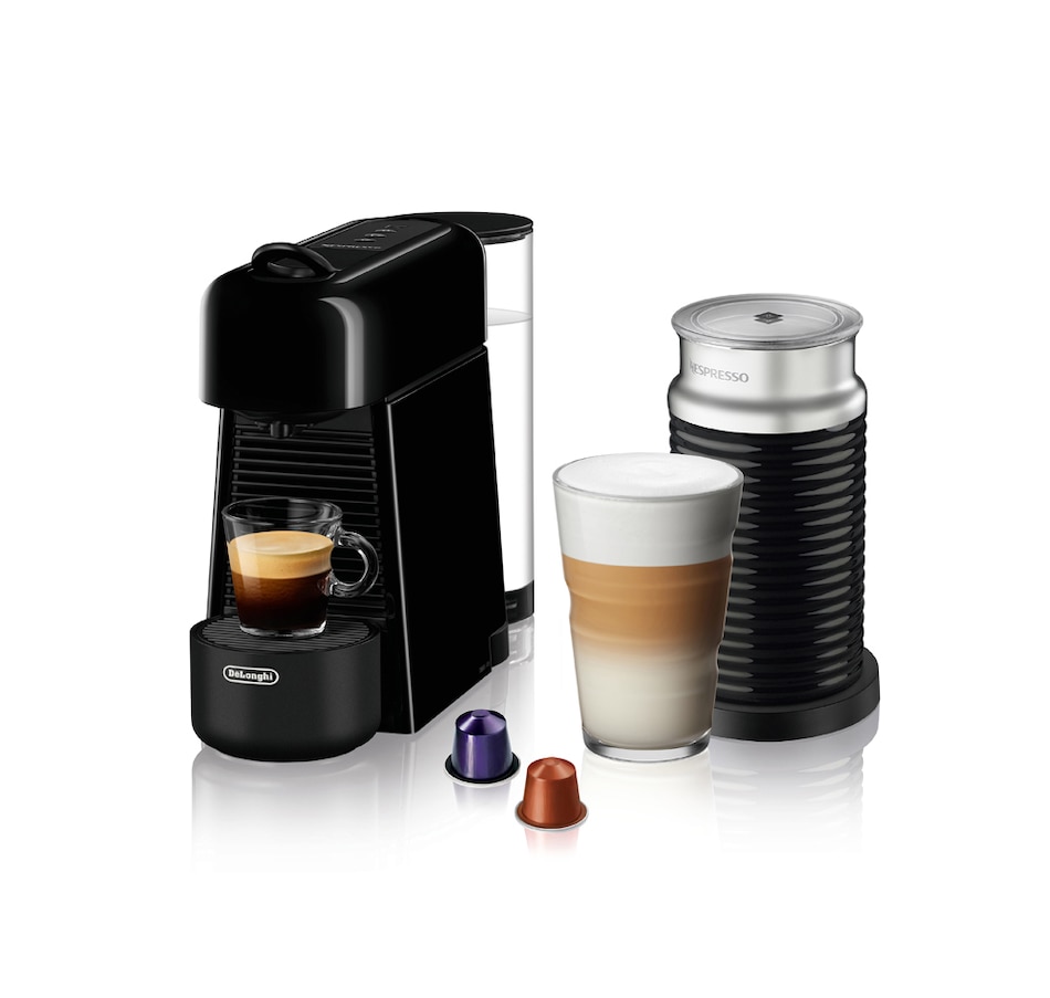 Image 487016_BLK.jpg, Product 487-016 / Price $169.00, Nespresso Essenza Plus Espresso Machine Bundle with Aeroccino from Nespresso on TSC.ca's Kitchen department