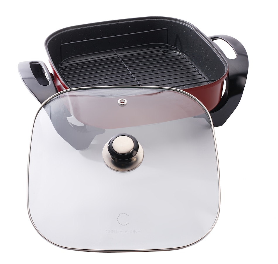Image 487036_ALTMORE2.jpg, Product 487-036 / Price $44.88, Curtis Stone 5-Quart 12" x 12" Dura-Electric Non-Stick Skillet from Curtis Stone on TSC.ca's Kitchen department