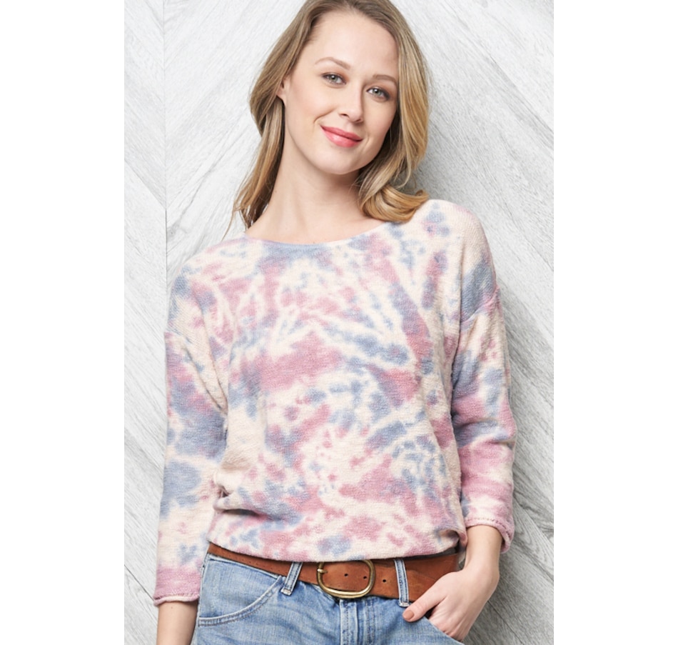 Image 487062_DENRS.jpg, Product 487-062 / Price $59.33, Cotton Country by Parkhurst Marbled Dominique Pullover from Parkhurst on TSC.ca's Fashion department