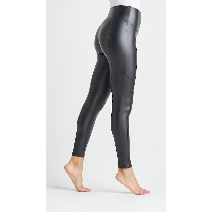Image 487103_ALTMORE1.jpg, Product 487-103 / Price $34.33, Faux Leather Legging With Front & Back Seams from yummie on TSC.ca's Fashion department