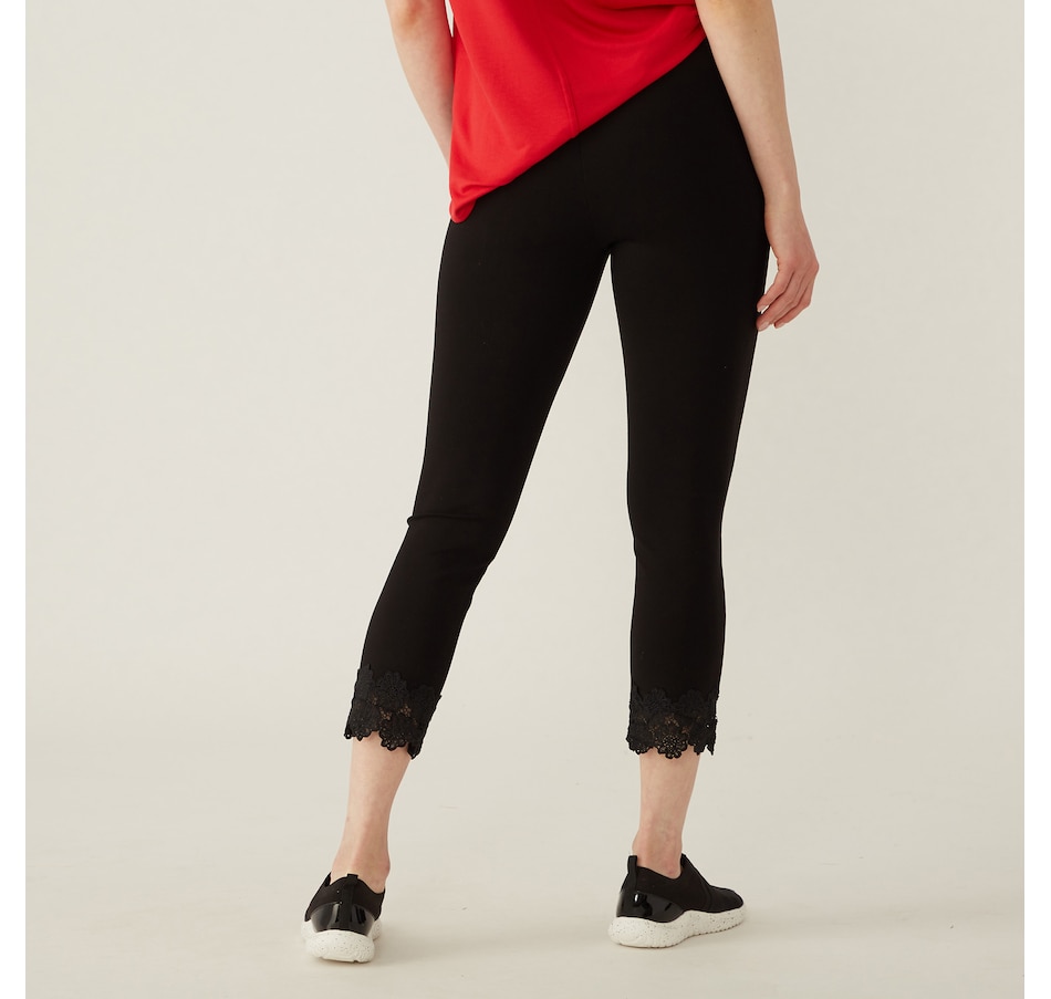 Clothing & Shoes - Bottoms - Pants - Bellina Pull On Crop Ponte