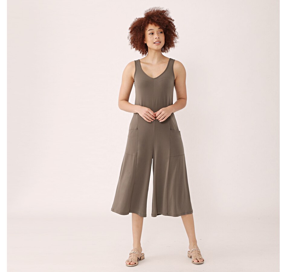 Clothing & Shoes - Dresses & Jumpsuits - Jumpsuits - Kim & Co. Brazil Knit  Dolman Sleeve Ankle Jumpsuit - Online Shopping for Canadians