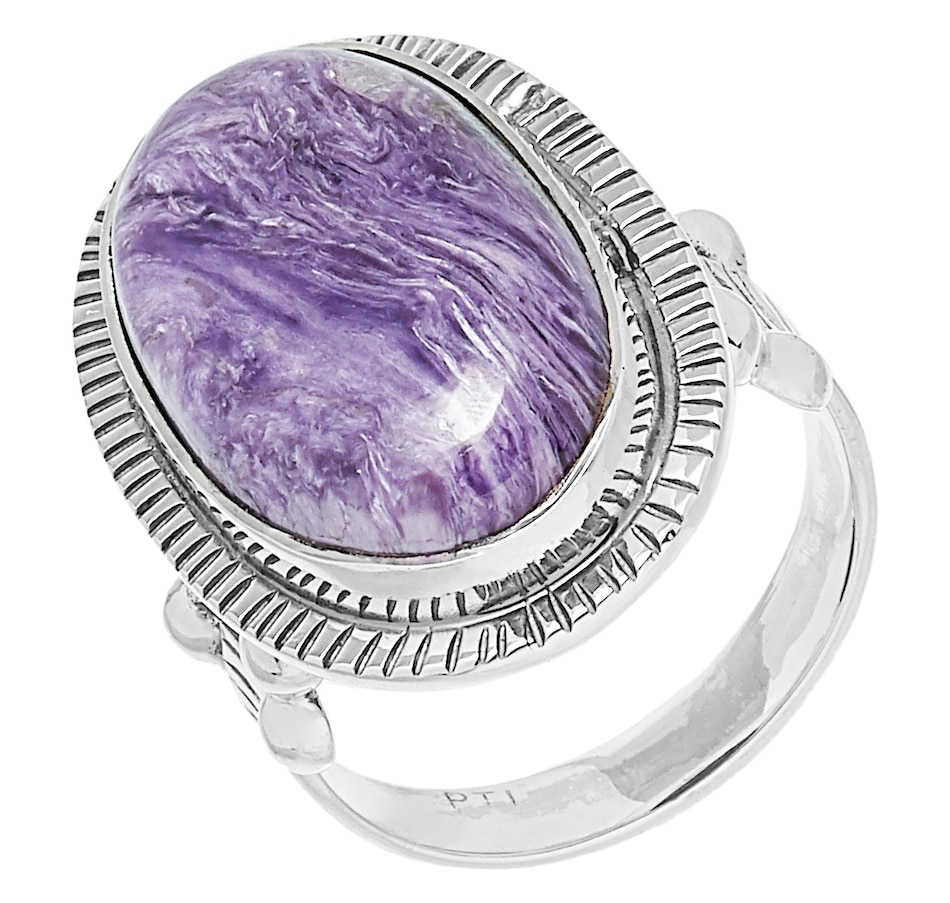 Image 487245.jpg, Product 487-245 / Price $94.99, Himalayan Gems Sterling Silver Charoite Ring from Himalayan Gems on TSC.ca's Jewellery department