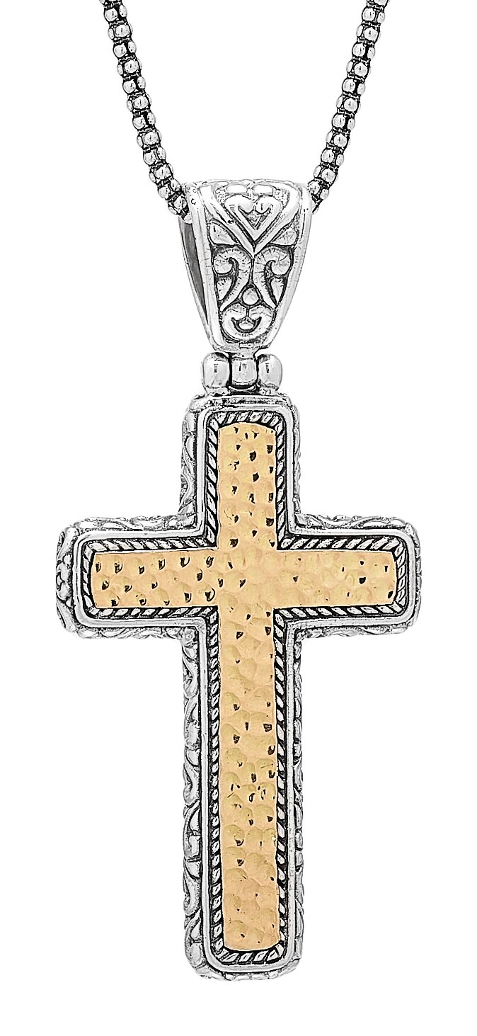 mens cross and chains at samuels