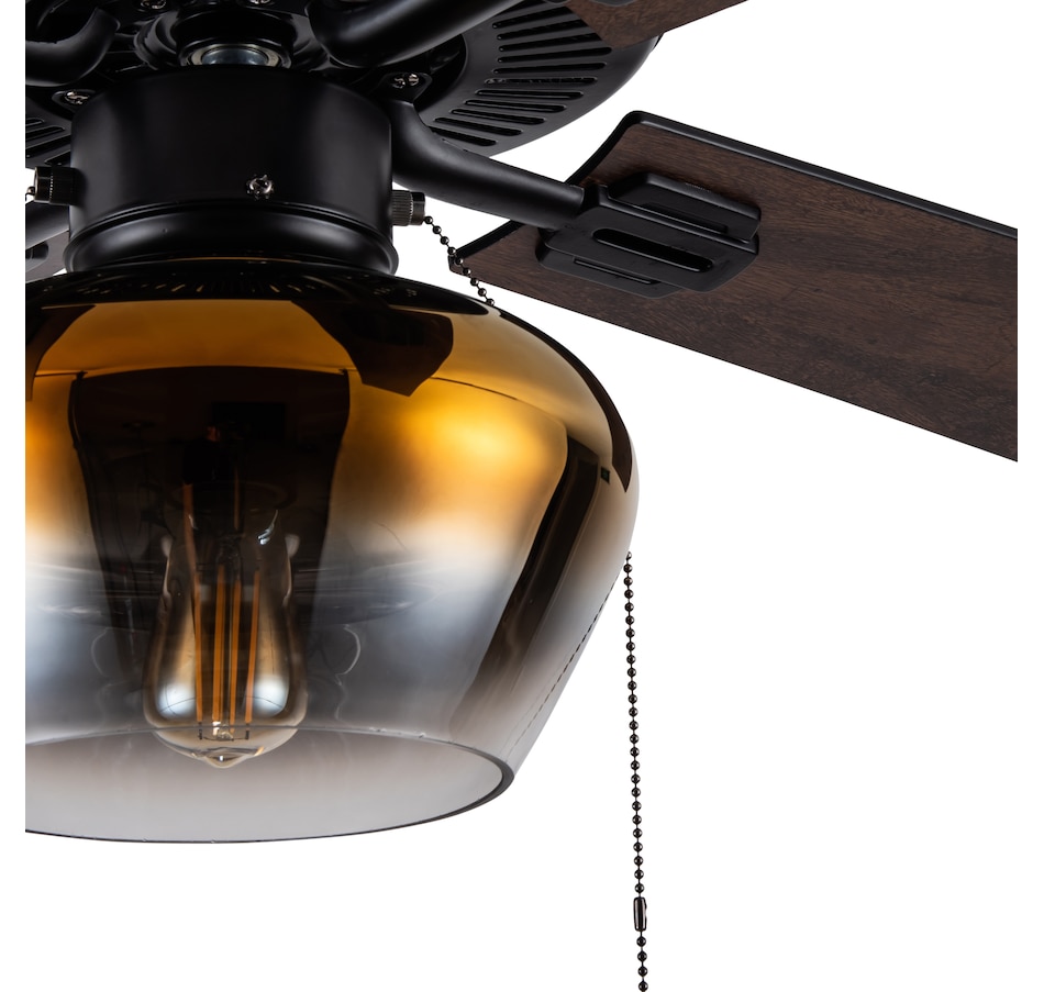 Image 488070_ALTMORE3.jpg, Product 488-070 / Price $296.99, River of Goods Iza Black 4-Blade LED Ceiling Fan on TSC.ca's Home & Garden department