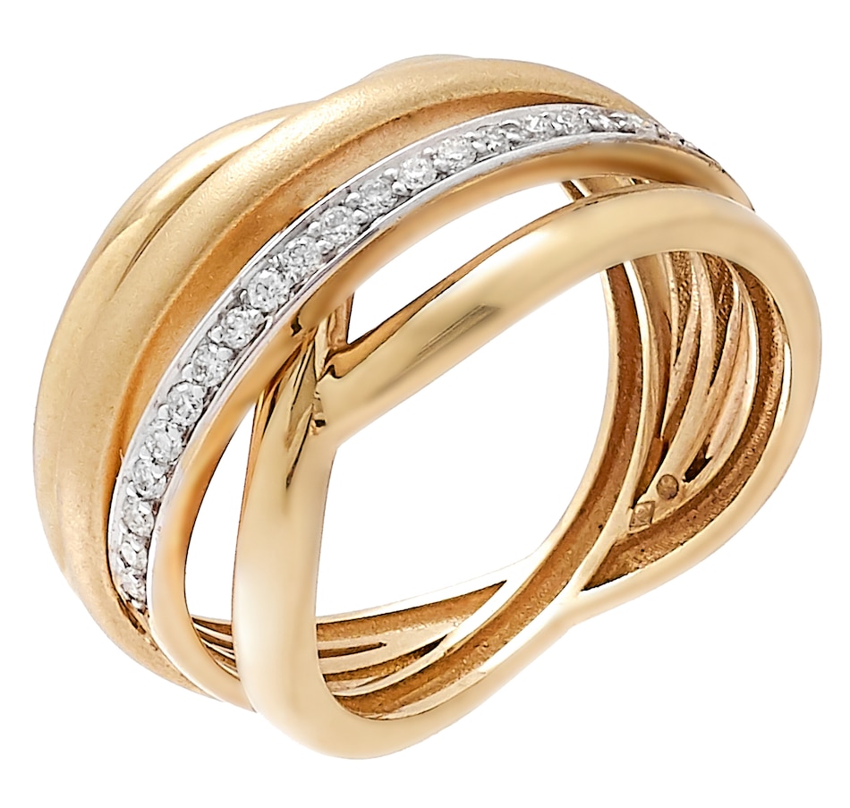 Jewellery - Rings - Crossover - UNOAERRE 18K Gold 95th Anniversary ...