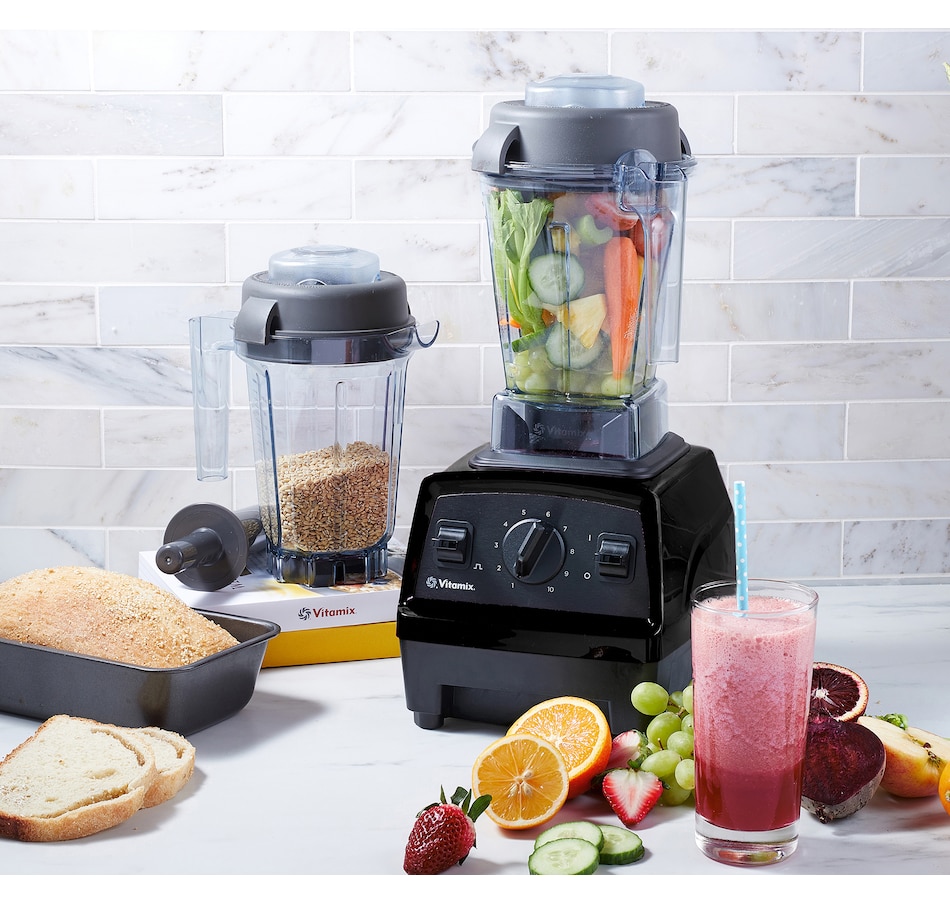 Image 488213_BLK.jpg, Product 488-213 / Price $645.90, Vitamix Explorian + 32 oz. Dry Container from Vitamix on TSC.ca's Kitchen department