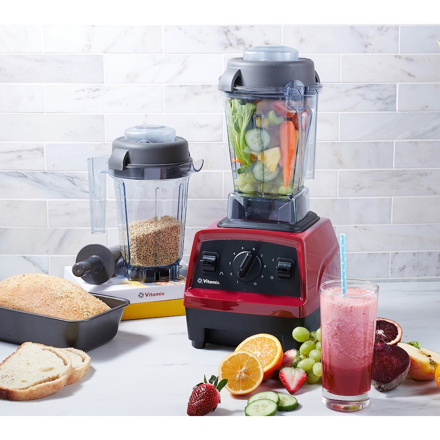 Image 488213_RED.jpg, Product 488-213 / Price $699.90, Vitamix Explorian + 32 oz. Dry Container from Vitamix on TSC.ca's Kitchen department
