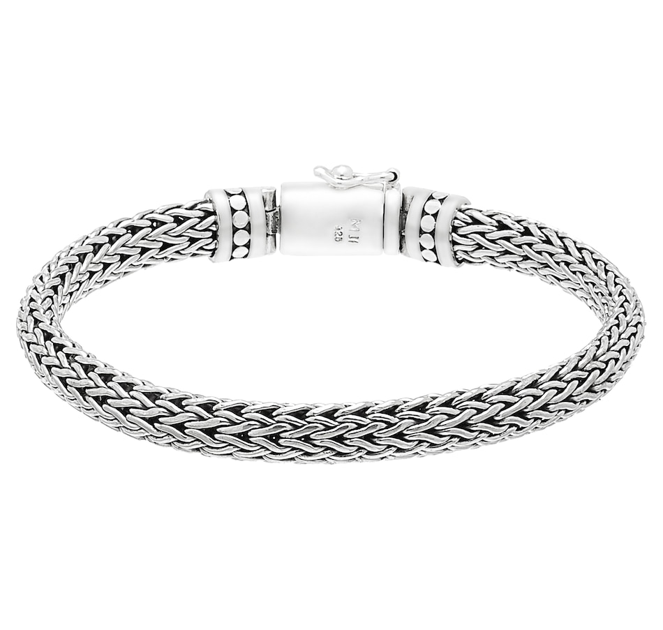 tsc.ca - Silver Gallery for Men Sterling Silver Handcrafted Bracelet
