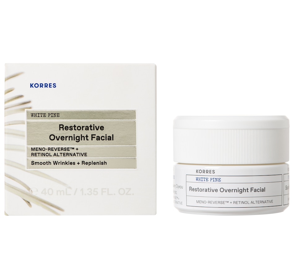 Image 488784.jpg, Product 488-784 / Price $20.33, KORRES Meno-Reverse White Pine Natural Retinol-Alternative Restorative Overnight Facial from KORRES Natural Products on TSC.ca's Beauty department