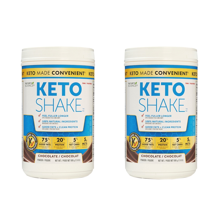 Image 488945.jpg, Product 488-945 / Price $110.00, Keto Made Convenient Nature's Science Keto Snack Shake Duo - 30-Day Auto Delivery - Chocolate from Keto Made Convenient on TSC.ca's Health & Fitness department