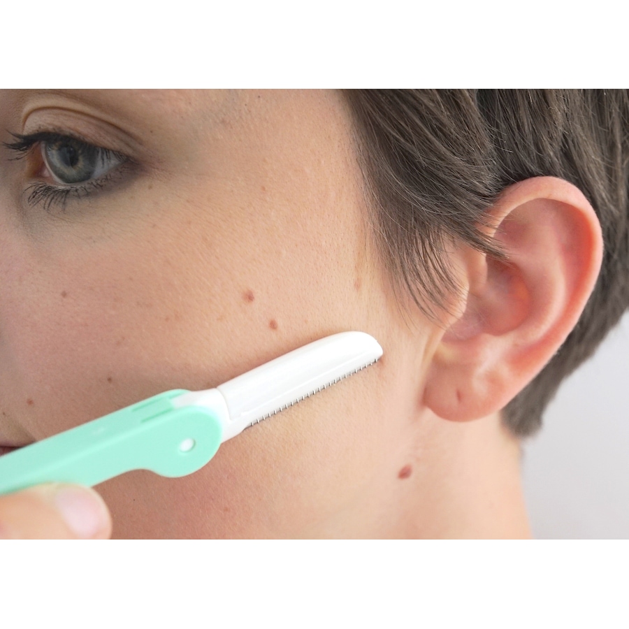 Image 489021_ALTMORE2.jpg, Product 489-021 / Price $13.00, Contours Rx Hair Touch-Up Razor Tool/Dermplane from Contours RX Lids by Design on TSC.ca's Beauty department