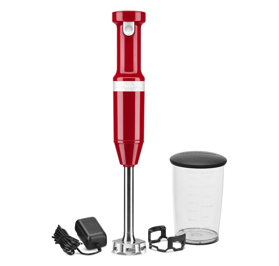 Image 489030_EMRD.jpg, Product 489-030 / Price $179.99, KitchenAid Cordless Variable Speed Hand Blender from KitchenAid on TSC.ca's Kitchen department