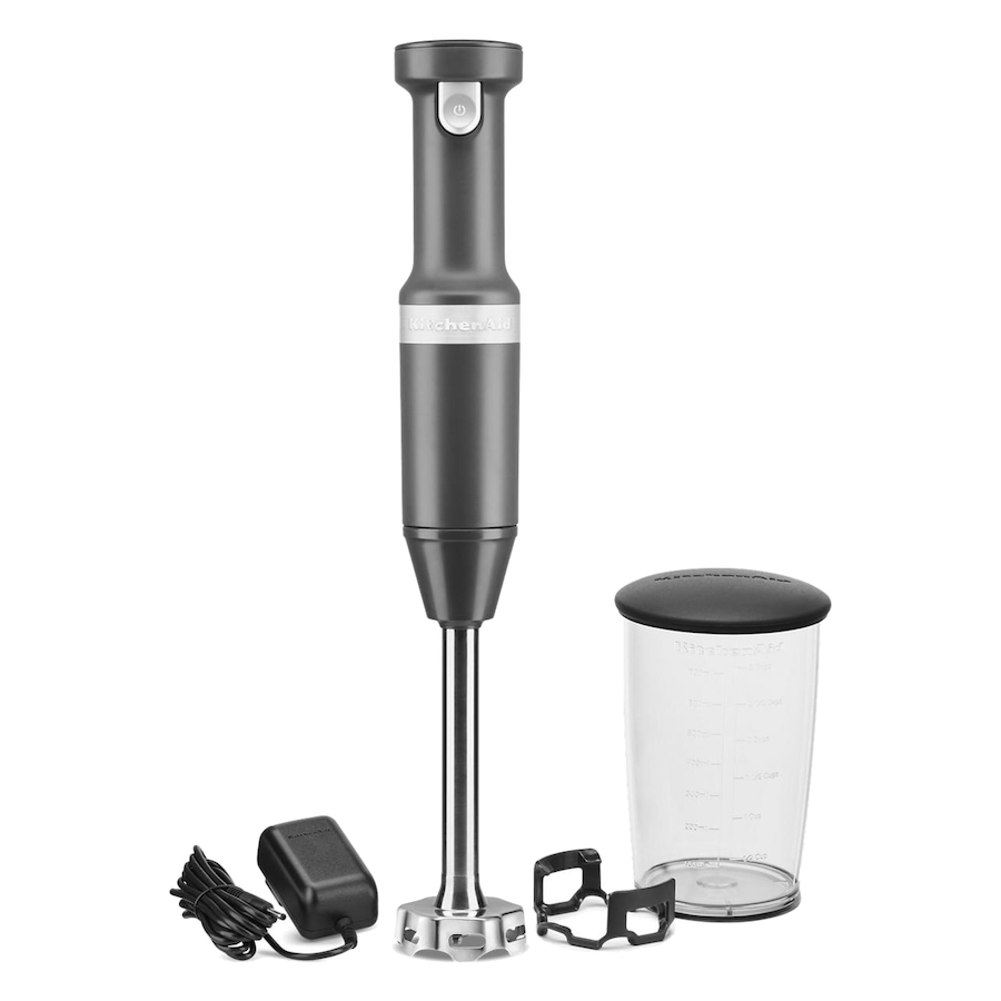 Image 489030_MATGR.jpg, Product 489-030 / Price $179.99, KitchenAid Cordless Variable Speed Hand Blender from KitchenAid on TSC.ca's Kitchen department