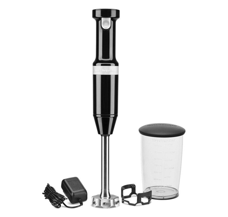 Image 489030_ONBLK.jpg, Product 489-030 / Price $179.99, KitchenAid Cordless Variable Speed Hand Blender from KitchenAid on TSC.ca's Kitchen department