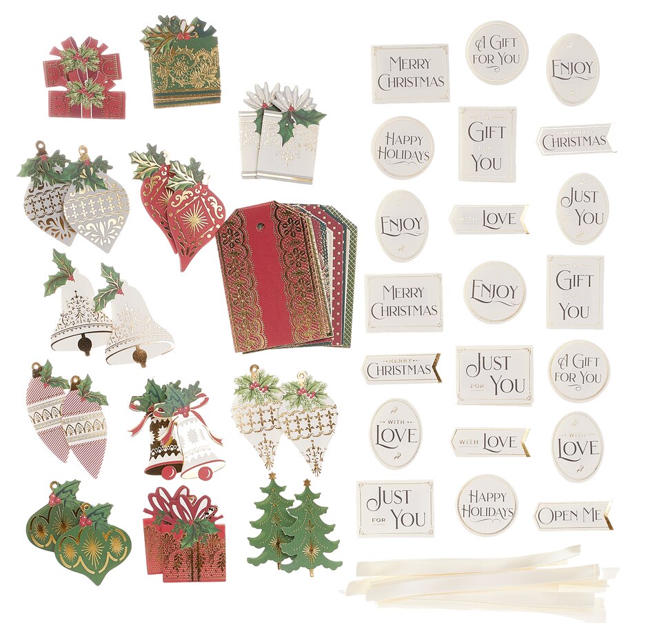 Home & Garden - Arts & Crafts - Anna Griffin Christmas Gift Tag Kit ...