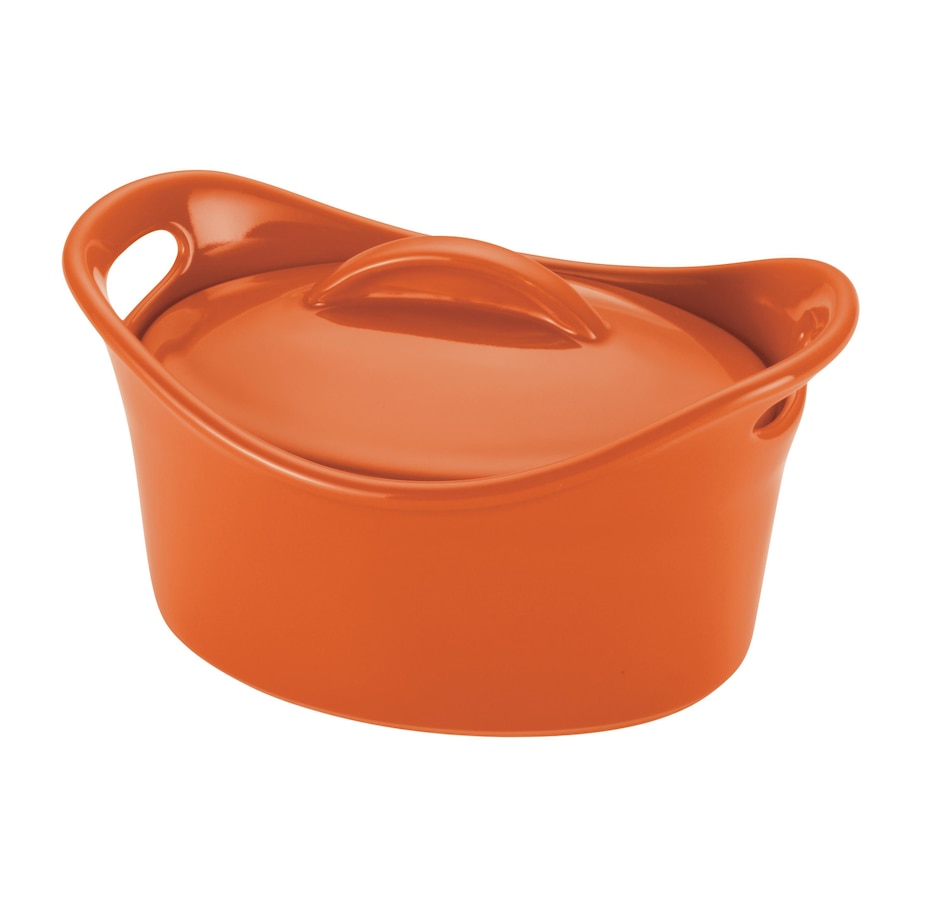 Image 489188.jpg, Product 489-188 / Price $59.99, Rachael Ray 4.25-Quart Covered Casserole (Orange) from Rachael Ray on TSC.ca's Kitchen department