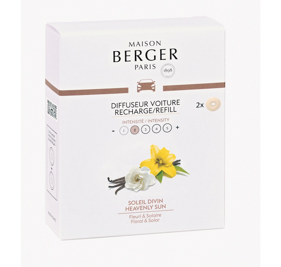 Image 489363_HVSUN.jpg, Product 489-363 / Price $12.00, Maison Berger Paris Car Diffuser Refill (2-Pack) from Maison Berger on TSC.ca's Home & Garden department
