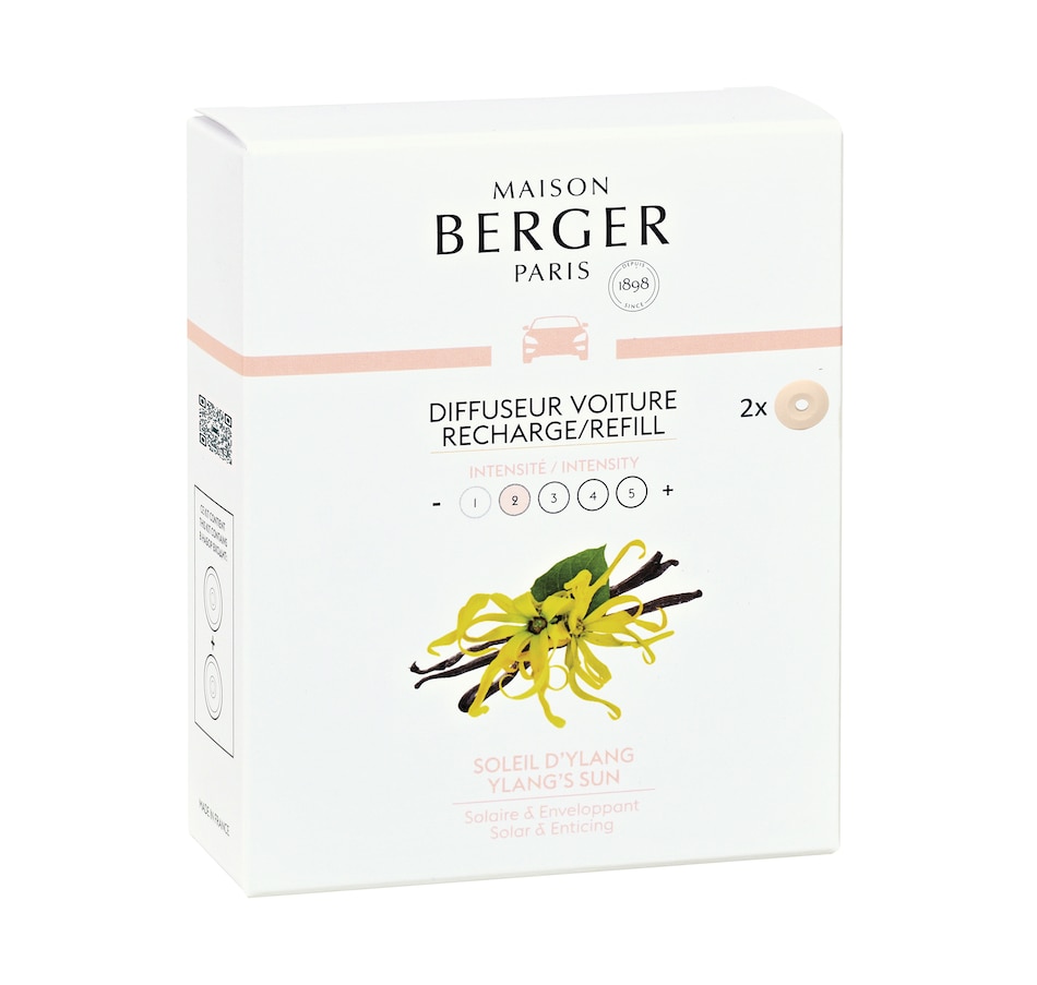 Image 489363_YLANG.jpg, Product 489-363 / Price $12.00, Maison Berger Paris Car Diffuser Refill (2-Pack) from Maison Berger on TSC.ca's Home & Garden department