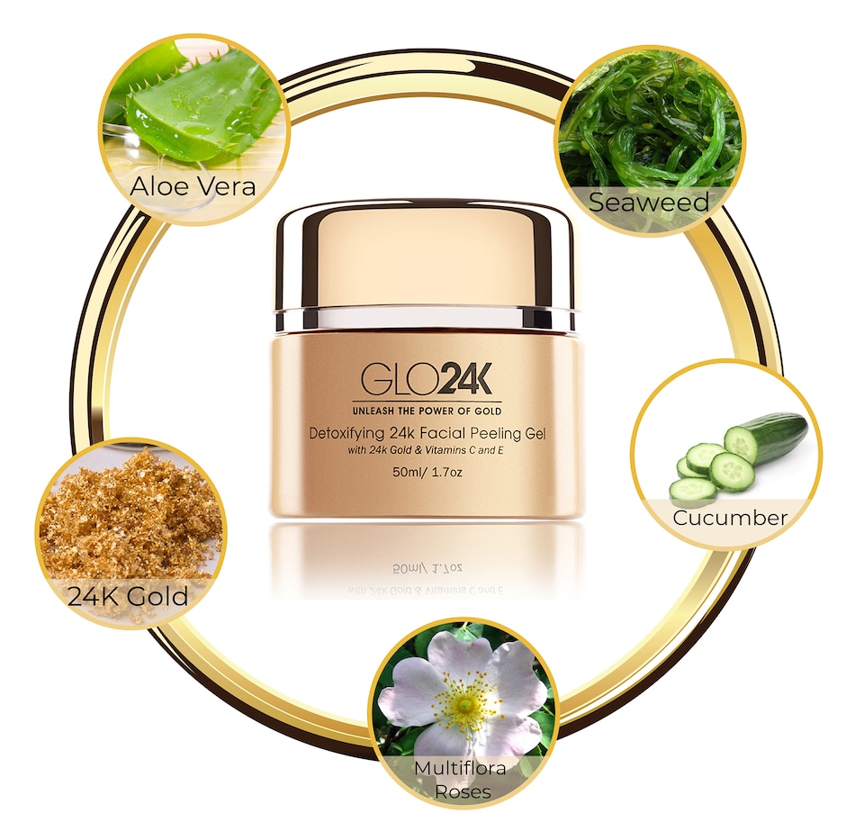 Image 489411_ALTMORE2.jpg, Product 489-411 / Price $75.00, Glo24K Detoxifying 24K Facial Peeling Gel from GLO24k on TSC.ca's Beauty department