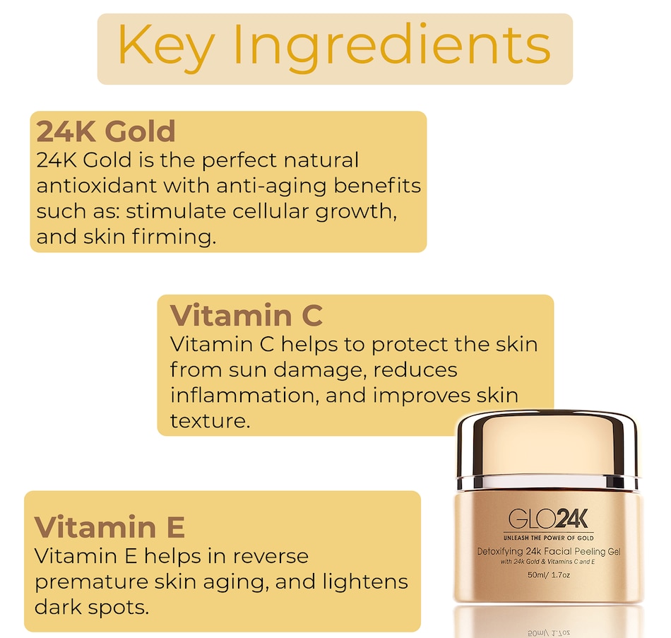 Image 489411_ALTMORE4.jpg, Product 489-411 / Price $75.00, Glo24K Detoxifying 24K Facial Peeling Gel from GLO24k on TSC.ca's Beauty department