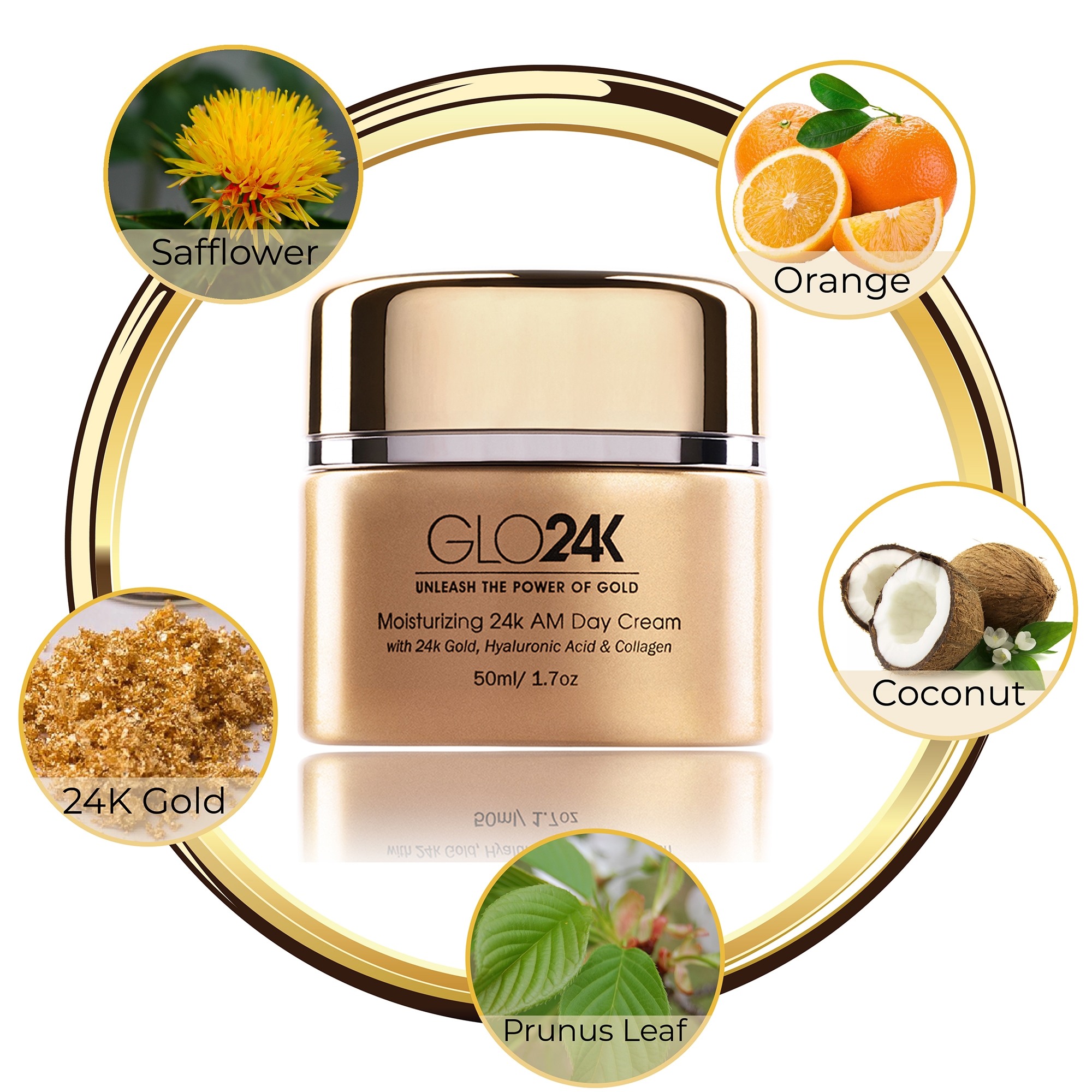Glo24K Moisturizing 24K AM Day Cream - TSC.ca