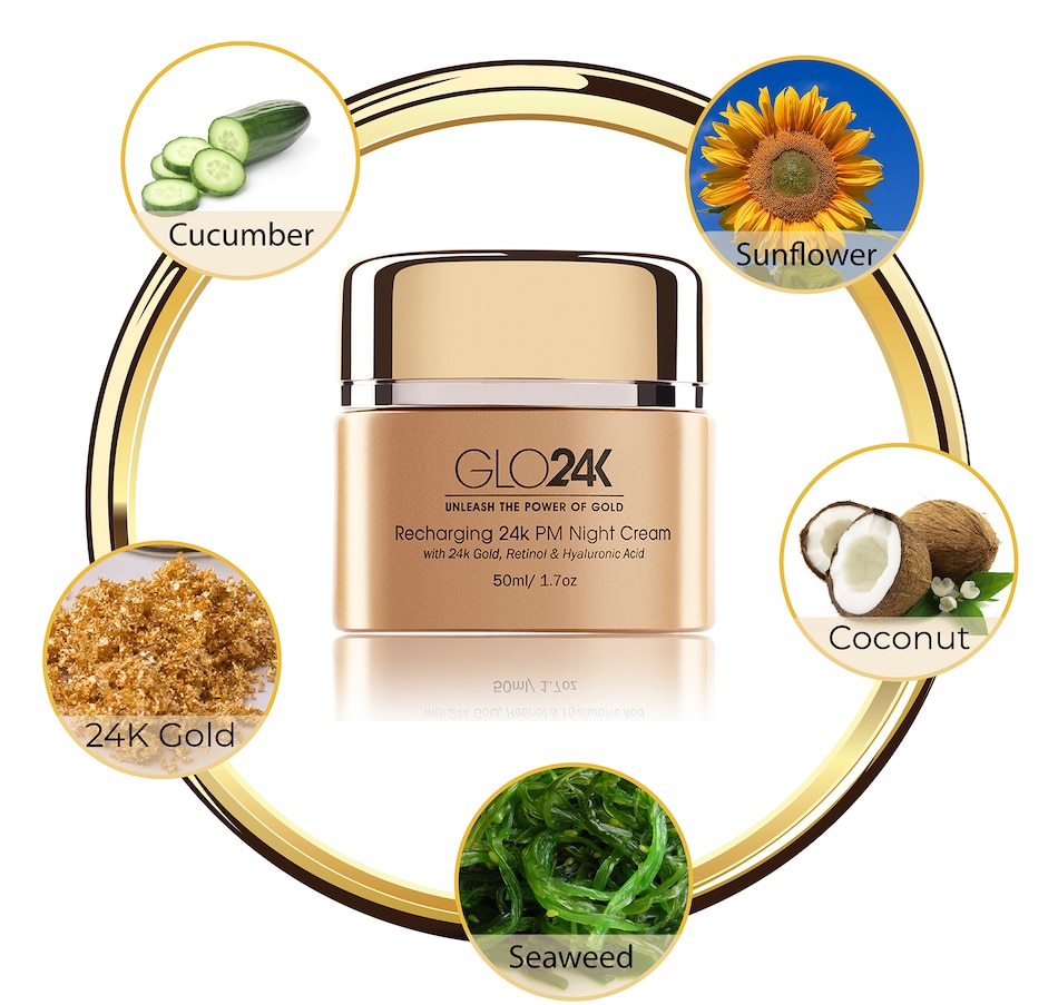 Image 489415_ALTMORE1.jpg, Product 489-415 / Price $75.00, Glo24K Recharging 24K PM Night Cream from GLO24k on TSC.ca's Beauty department