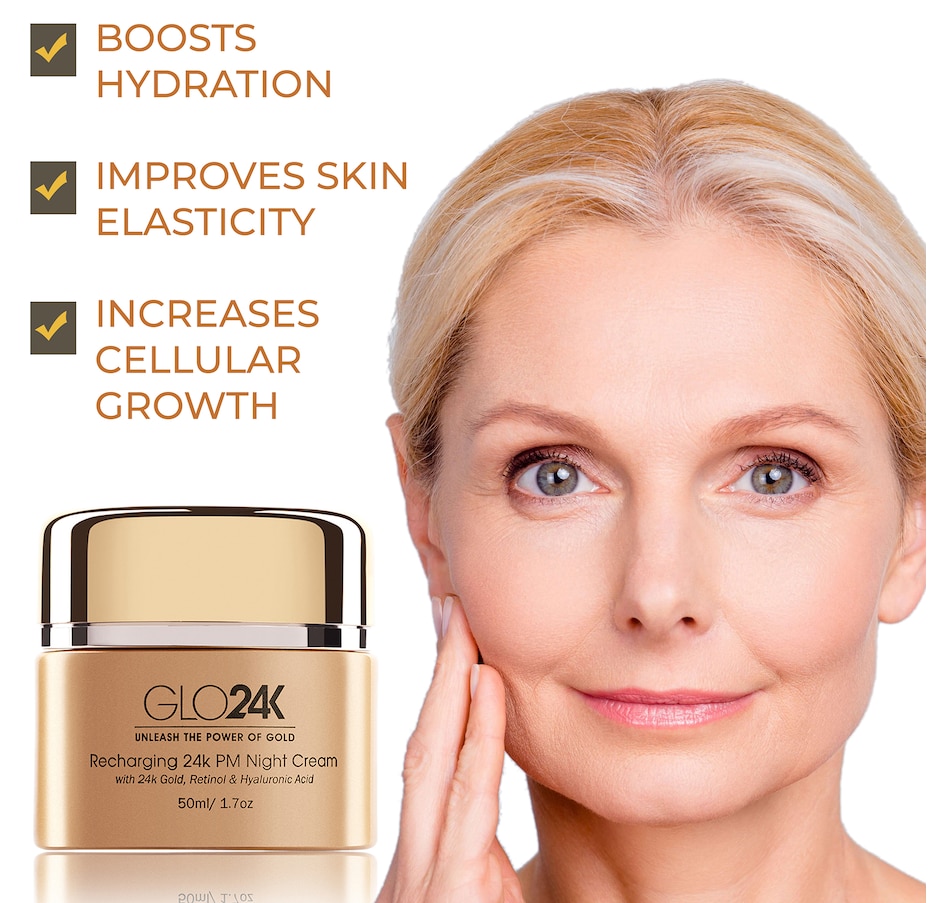 Image 489415_ALTMORE6.jpg, Product 489-415 / Price $75.00, Glo24K Recharging 24K PM Night Cream from GLO24k on TSC.ca's Beauty department