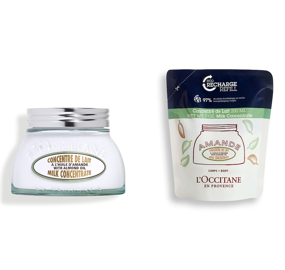 Image 489462.jpg, Product 489-462 / Price $130.00, L'Occitane Almond Milk Concentrate & Refill from L'Occitane on TSC.ca's Beauty department