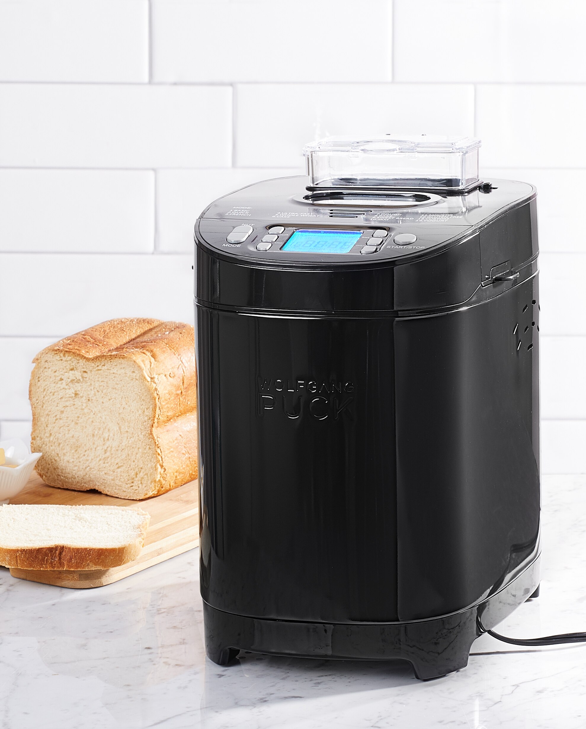 wolfgang puck bread maker 550 watt 2lb programmable electronic