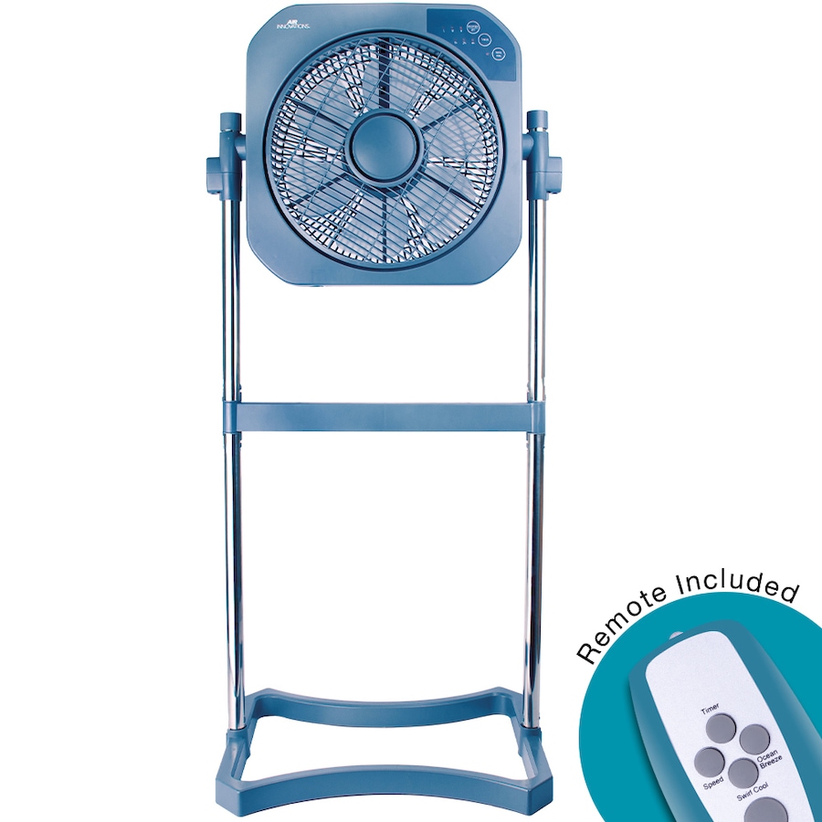 Image 489548_BLU.jpg, Product 489-548 / Price $115.99, Air Innovations Swirl Cool Stand Fan with Remote from Air Innovations on TSC.ca's Home & Garden department