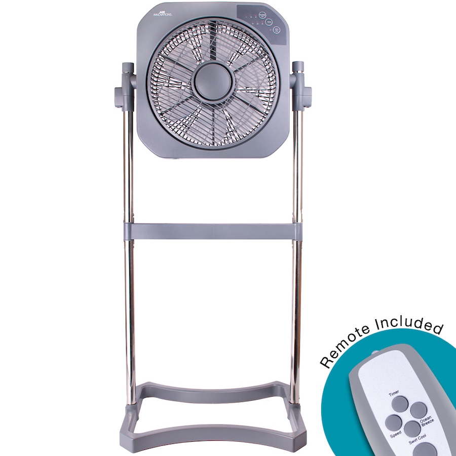Image 489548_PLA.jpg, Product 489-548 / Price $115.99, Air Innovations Swirl Cool Stand Fan with Remote from Air Innovations on TSC.ca's Home & Garden department