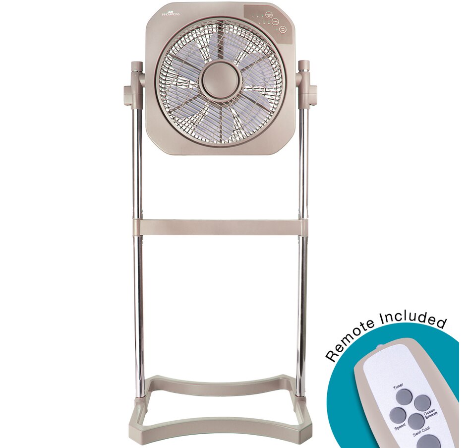 Tscca Air Innovations Swirl Cool Stand Fan With Remote