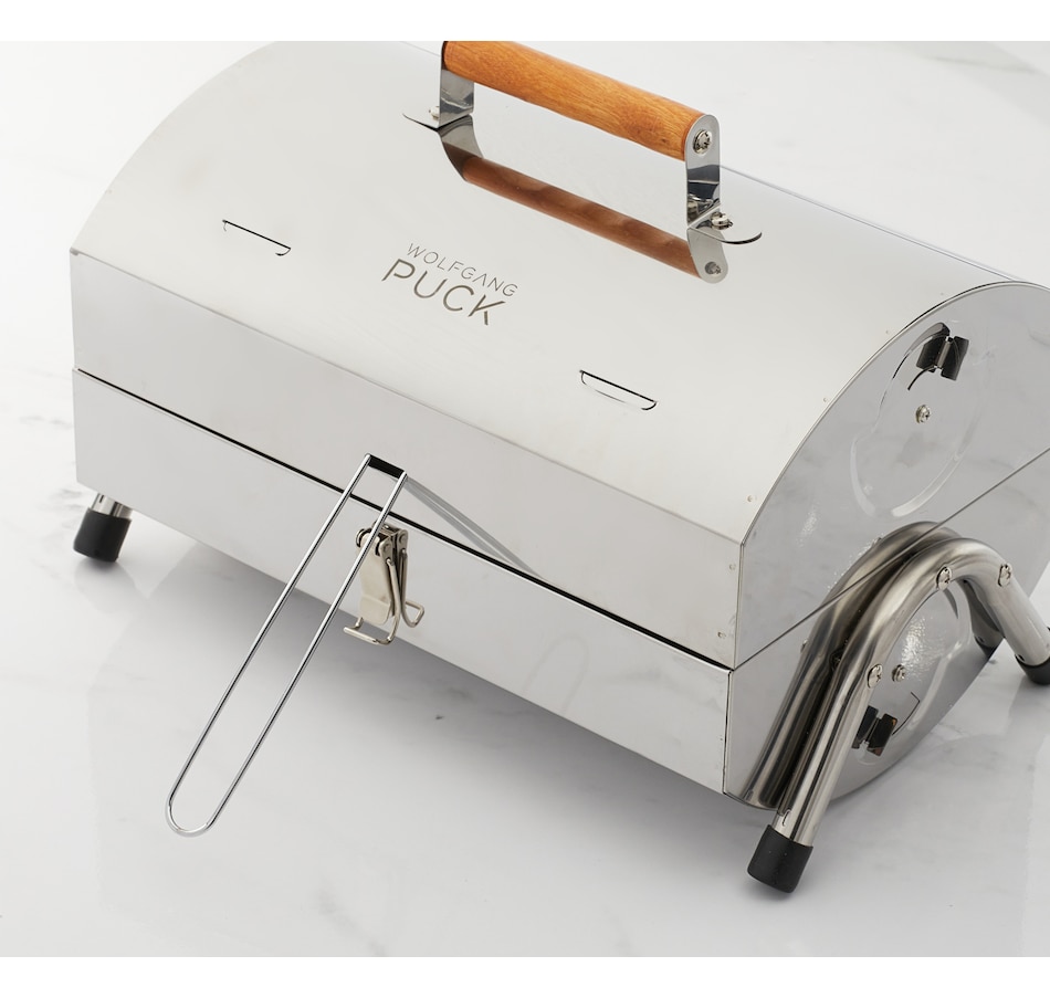 Image 489651_ALTMORE2.jpg, Product 489-651 / Price $48.88, Wolfgang Puck Stainless Steel Portable Charcoal Grill from Wolfgang Puck on TSC.ca's Home & Garden department
