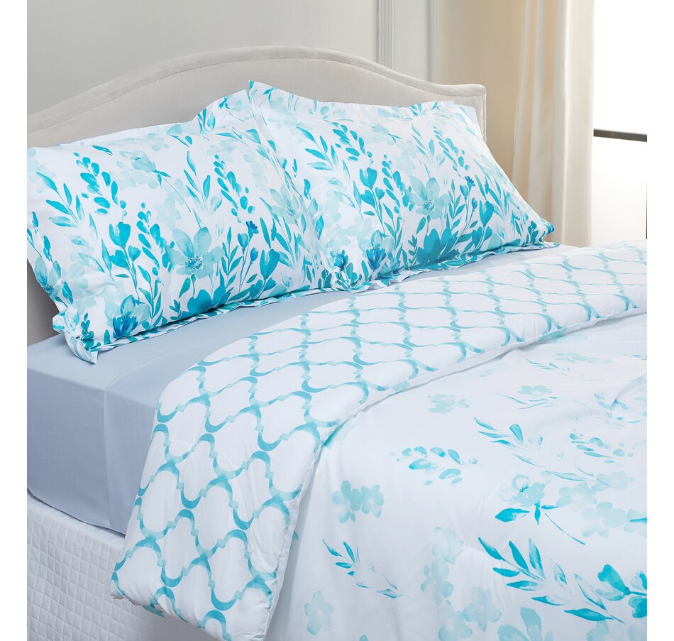 Image 489657_BLGN.jpg , Product 489-657 / Price $39.88 - $54.88 , HomeSuite Meadow 3-Piece Comforter Set from HomeSuite Collection on TSC.ca's Home & Garden department