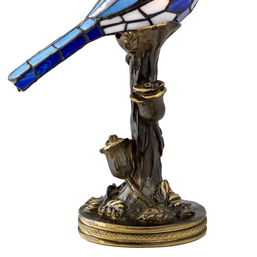 Image 489674_ALTMORE3.jpg, Product 489-674 / Price $109.99, Tiffany Style Blue Bird Accent Lamp from Tiffany Style Lighting on TSC.ca's Home & Garden department