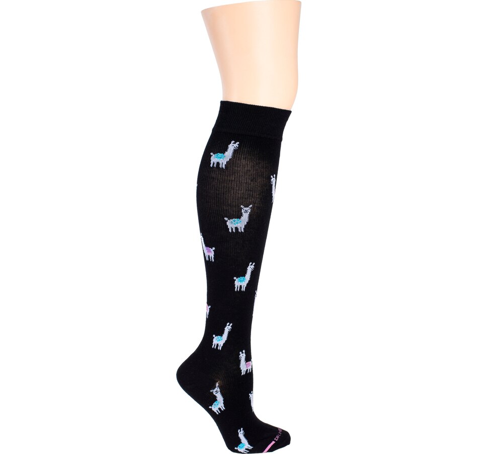 Image 489833.jpg, Product 489-833 / Price $20.99, Dr. Motion Llama Knee-High Women's Compression Socks from Dr. Motion on TSC.ca's Fashion department