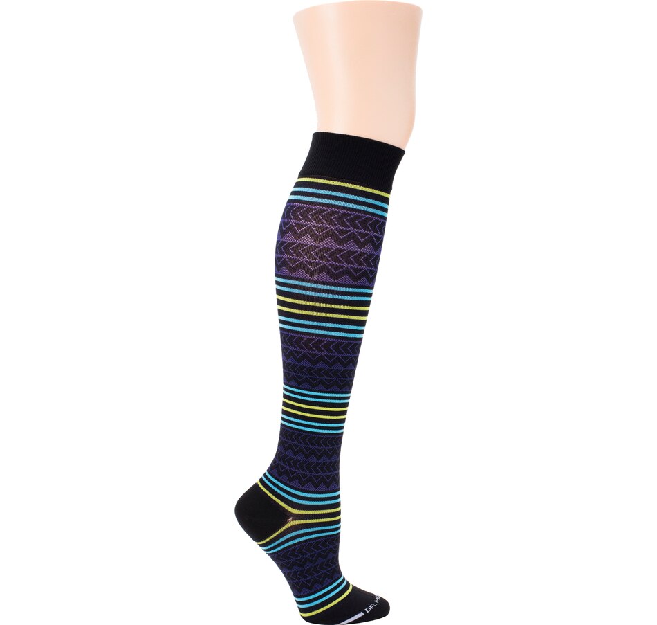 Image 489848_BLK.jpg, Product 489-848 / Price $20.99, Dr. Motion Soft Aztec Athleisure Unisex Compression Socks from Dr. Motion on TSC.ca's Fashion department