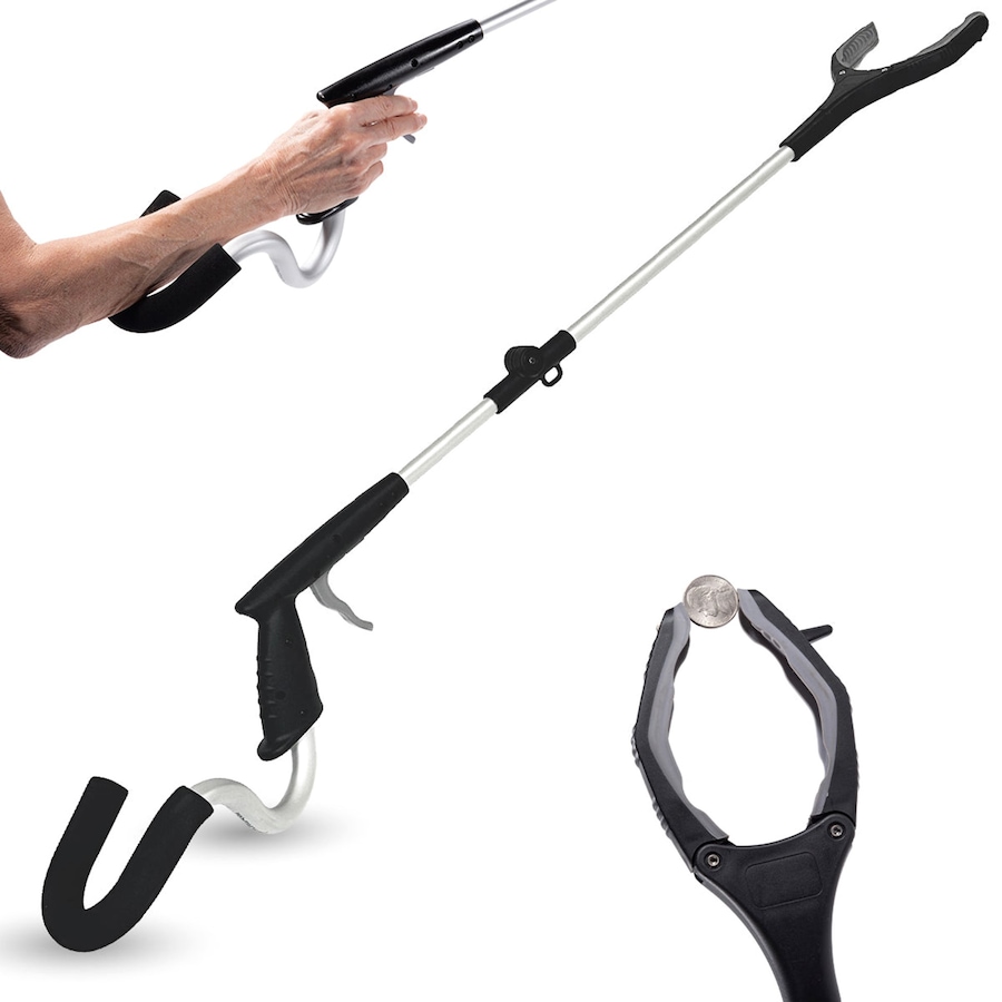 Image 490017_ALTMORE3.jpg, Product 490-017 / Price $29.99, StrongArm Ergonomic Reacher Grabber with Hook and Magnet from StrongArm on TSC.ca's Health & Fitness department